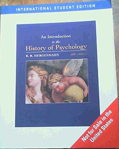 Introduction to the History of Psychology