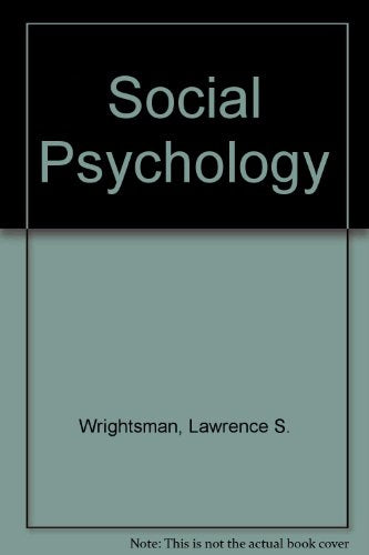 Social Psychology