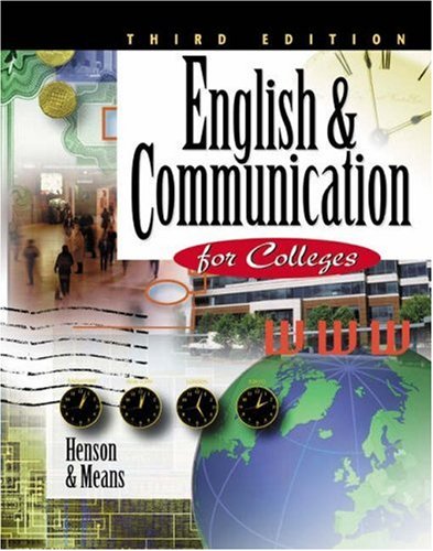 English and Communication for Colleges