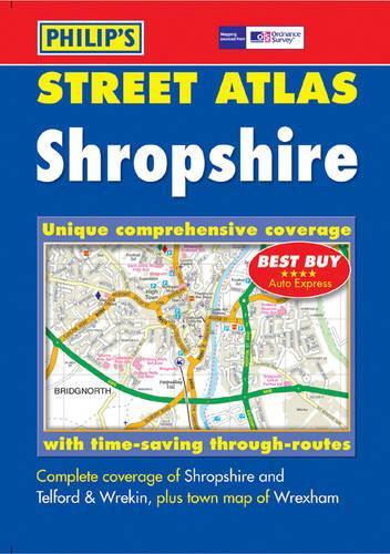 Philip's Street Atlas Shropshire