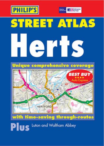 Philip's Street Atlas Hertfordshire