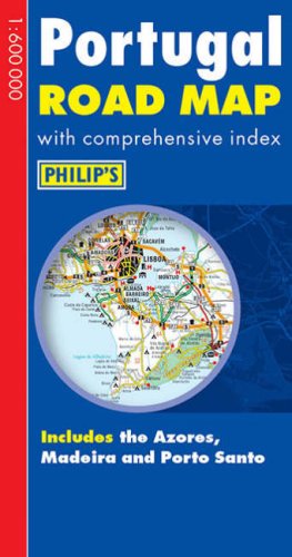 Philip's Road Map Europe Portugal