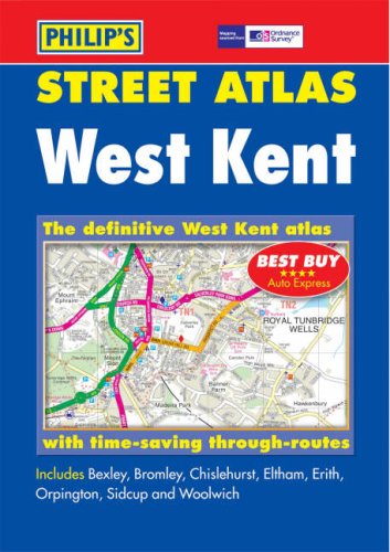 Philip's Street Atlas West Kent