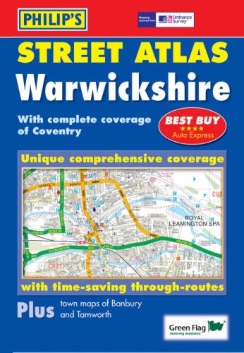 Philip's Street Atlas Warwickshire