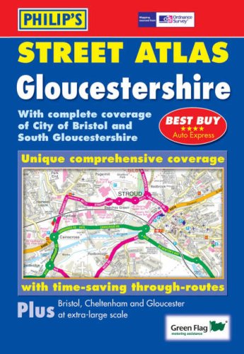 Philip's Street Atlas Gloucestershire