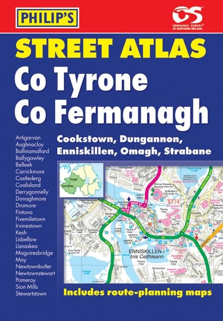 Philip's Street Atlas Tyrone and Fermanagh
