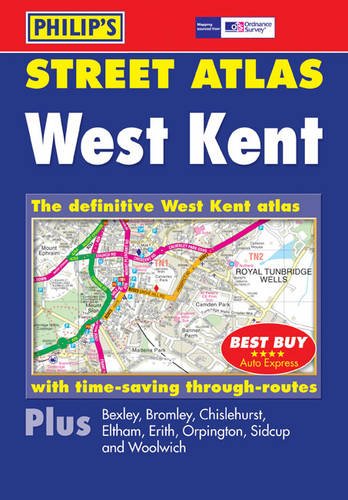 Philip's Street Atlas West Kent