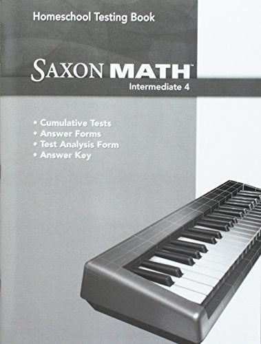 Saxon Math Intermediate Grd 4