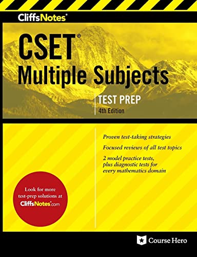 Cliffsnotes CSET Multiple Subjects