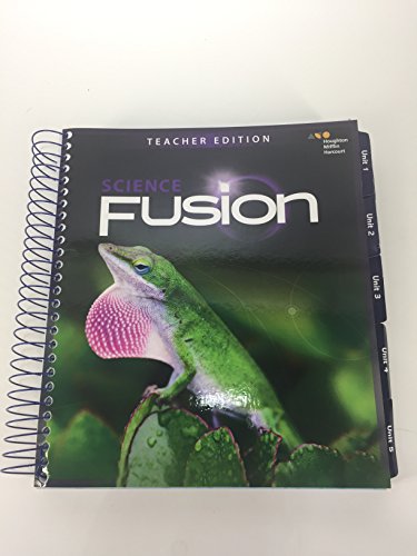 Houghton Mifflin Harcourt Science Fusion Grade Teacher Edition