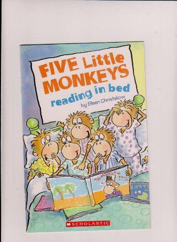 Five Little Monkeys Reading in Bed