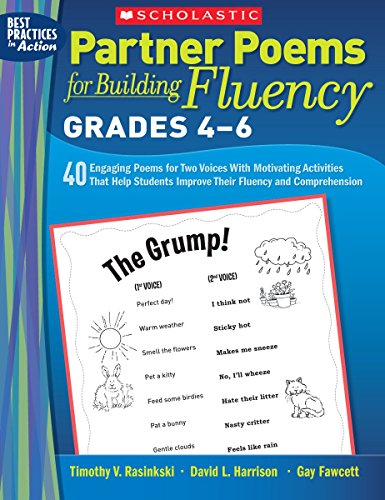 Partner Poems for Building Fluency: Grades 4-6