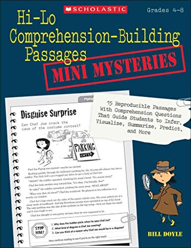 Hi-Lo Comprehension-Building Passages: Mini-Mysteries