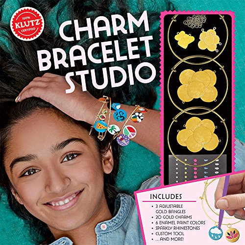 Gold Charm Bracelet Studio