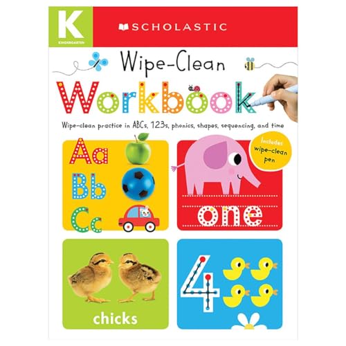 Kindergarten Wipe-Clean Workbook: Scholastic Early Learners (Wipe-Clean Workbook)