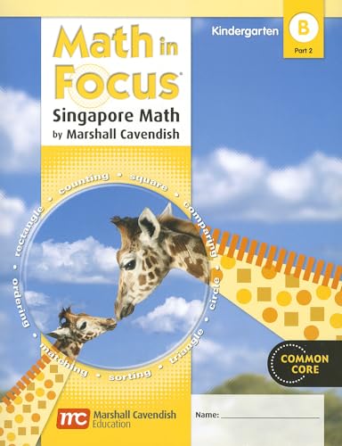 Student Edition, Book B Part 2 Grade K 2012