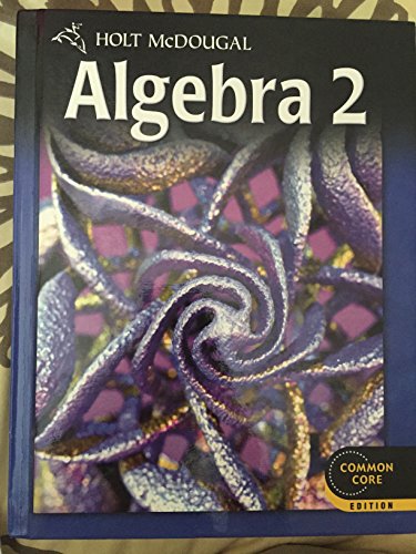 Holt McDougal Algebra 2