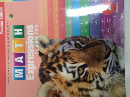 Math Expressions Teacher Edition Volume Grade