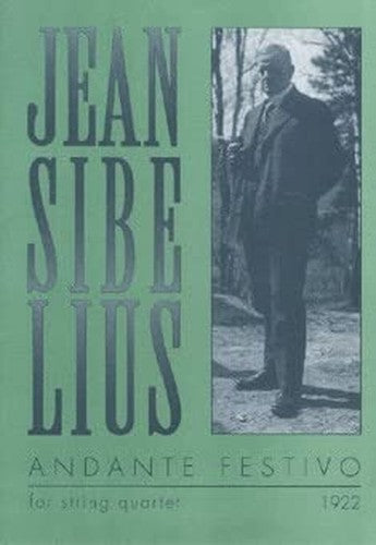 Jean Sibelius: Andante Festivo (String Quartet) Score & Parts