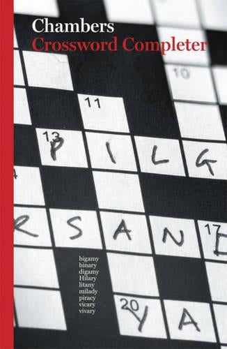 Chambers Crossword Completer