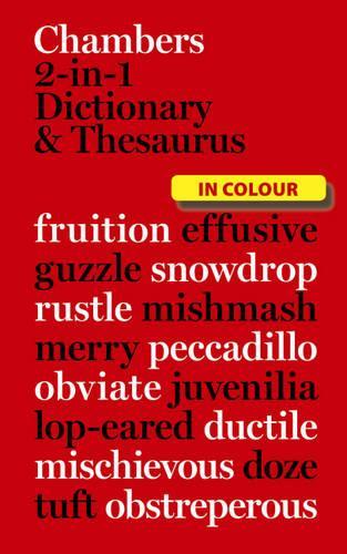 Chambers 2 in 1 Dictionary