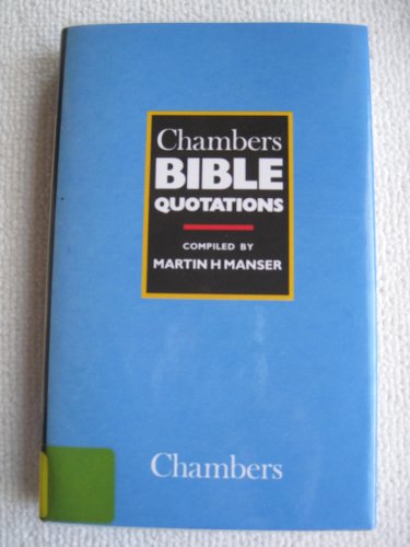 Chambers Bible Quotations