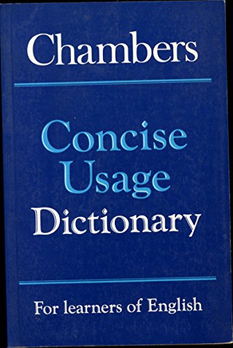 Chambers Concise Usage Dictionary