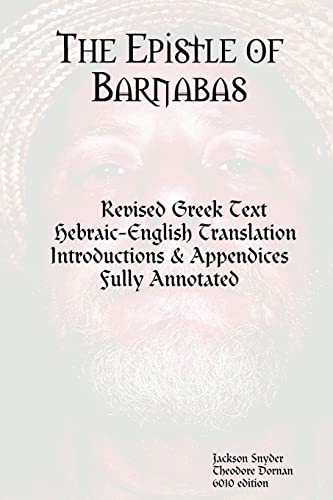 The Epistle of Barnabas