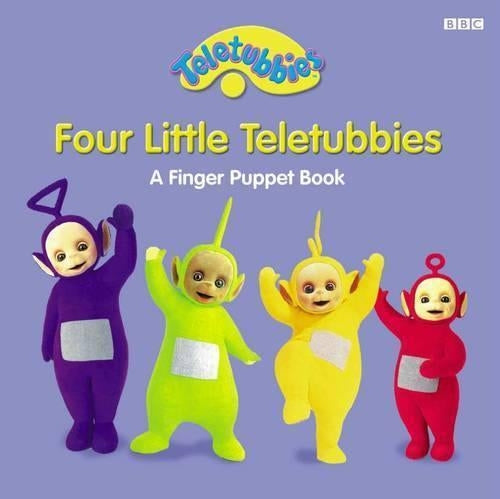Four Little Teletubbies Finger Puppets Book