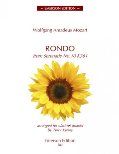 Wolfgang Amadeus Mozart: Rondo from Serenade No.10 K361 (Clarinet Quartet)