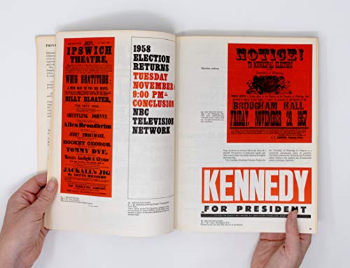 Printed Ephemera: The Changing Use of Type and Letterforms in English and American Printing