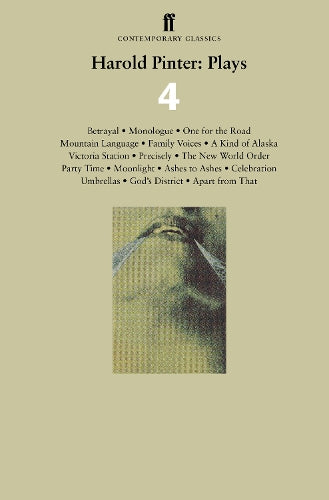Harold Pinter: Plays 4