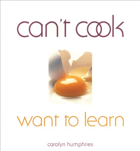 Can't Cook Want to Learn
