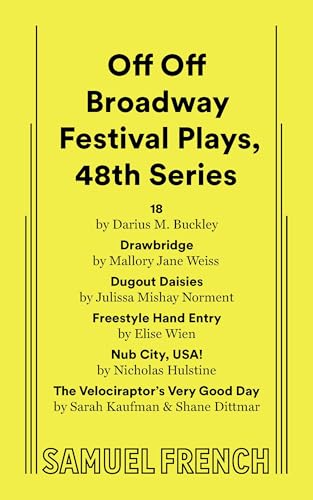 Off Off Broadway Festival Plays, 48th Series