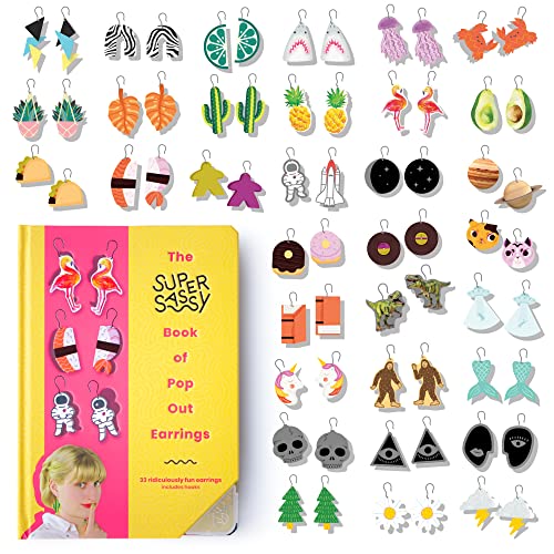 The Super Sassy Book of Pop Out Earrings