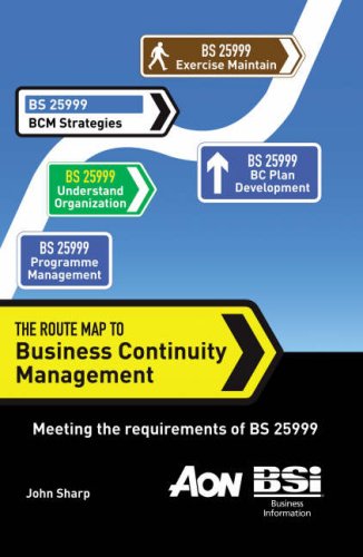 The Route Map to Business Continuity Management