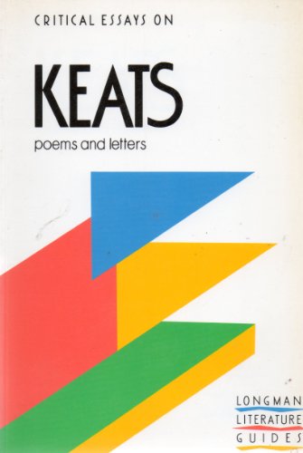 Poems and Letters, John Keats