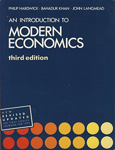 An Introduction to Modern Economics