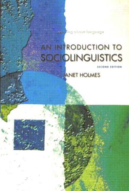 An Introduction to Sociolinguistics