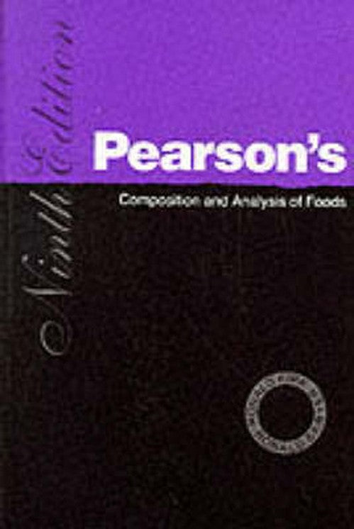 Pearson's Composition and Analysis of Foods