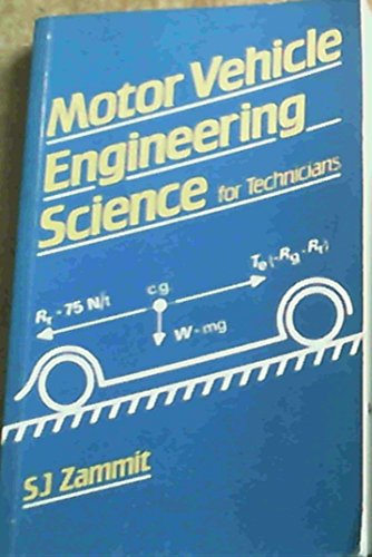 Motor Vehicle Engineering Science for Technicians