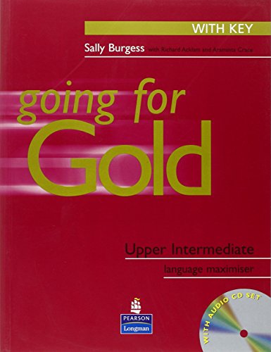 Going for Gold Upper-Intermediate Language Maximiser with Key & CD Pack