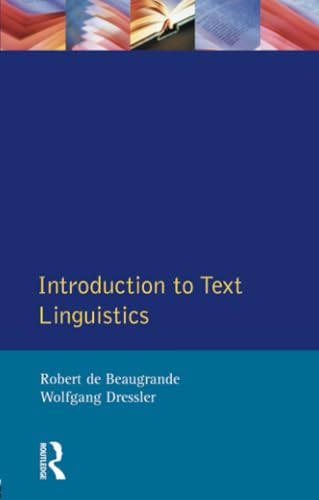 Introduction to Text Linguistics