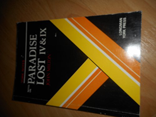 John Milton, Paradise Lost, Bks.4 and 9