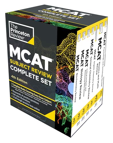 Princeton Review MCAT Subject Review Complete Box Set, 4th Edition