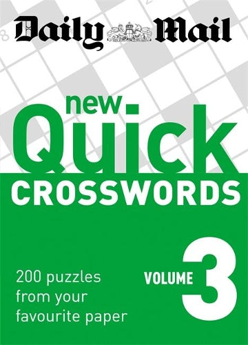 Daily Mail: New Quick Crosswords 3