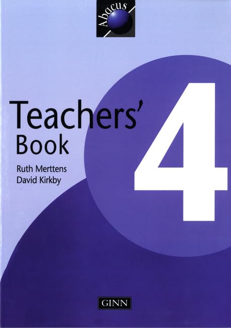 1999 Abacus Year 4 / P5: Teacher Book (England & Wales)