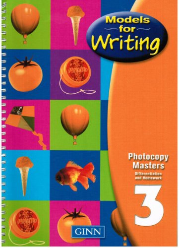 Models for Writing Yr3/P4: Photocopy Masters