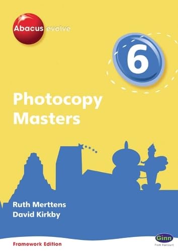 Abacus Evolve Framework Edition Year 6/P7: Photocopy Masters