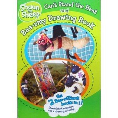 Shaun the Sheep - Can't Stand the Heat and Baa-rmy Drawing Book
